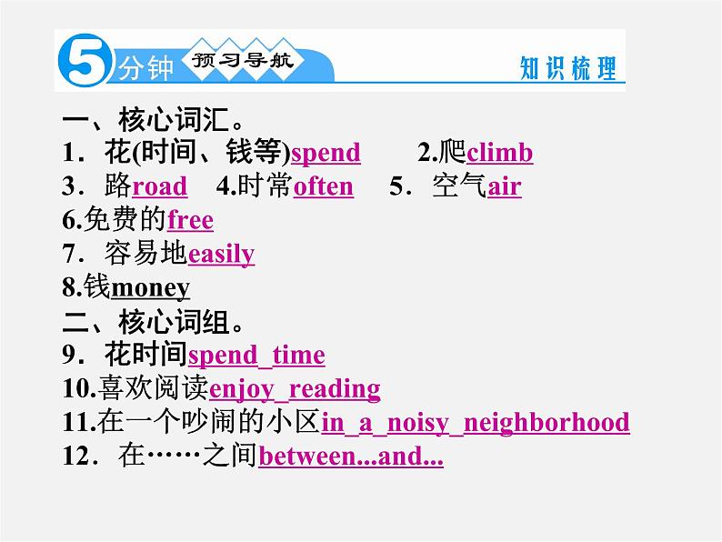 【名师精品】4 Unit 8 Is there a post office near here Section B 2a-Self Check(预习导航+堂堂清+日日清)课件第2页