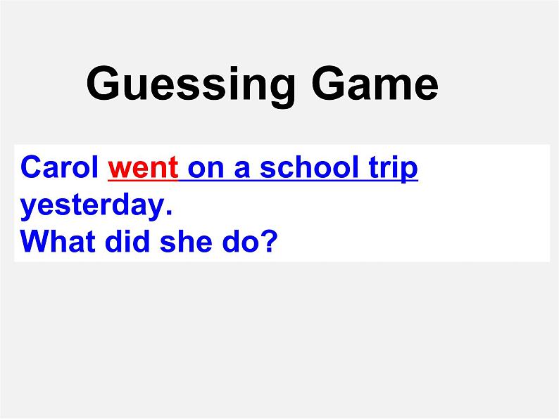 【吉林】 《Unit 11 How was your school trip》Section A课件08
