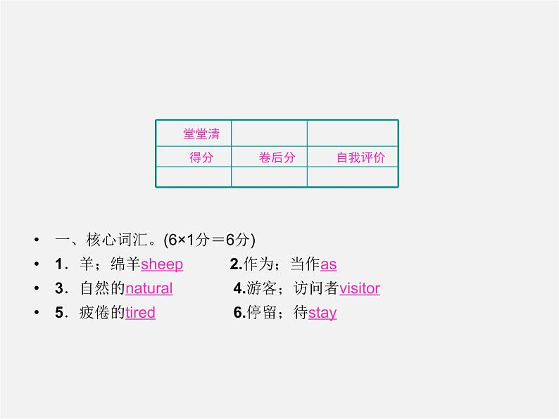 【名师精品】4 Unit 12 What did you do last weekend Section A 2a-2d(预习导航+堂堂清+日日清)课件第2页