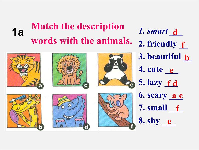 【湖北省】2Unit 5 Why do you like pandas Section B课件1第5页