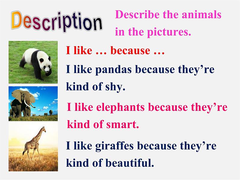 【湖北省】2Unit 5 Why do you like pandas Section B课件1第6页