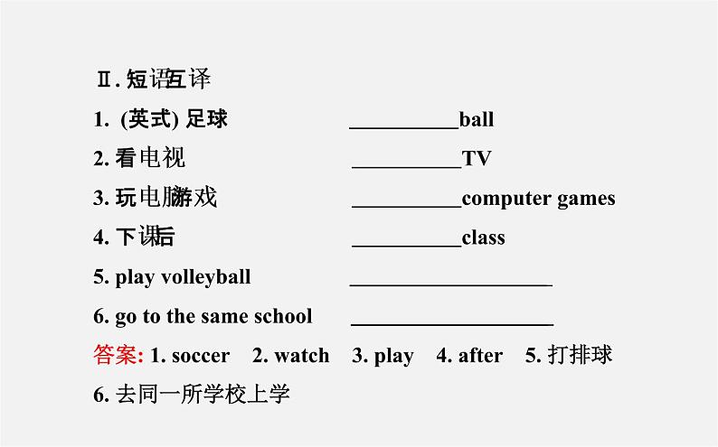 Unit 5 Do you have a soccer ball?单元复习课件05