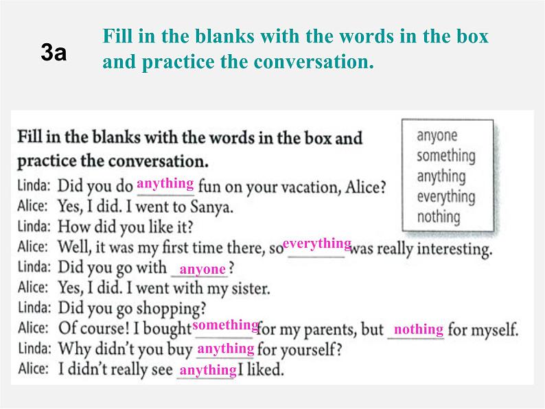 八年级英语上册 Unit 1 Where did you go on vacation Section A(grammar focus-3c)课件第3页
