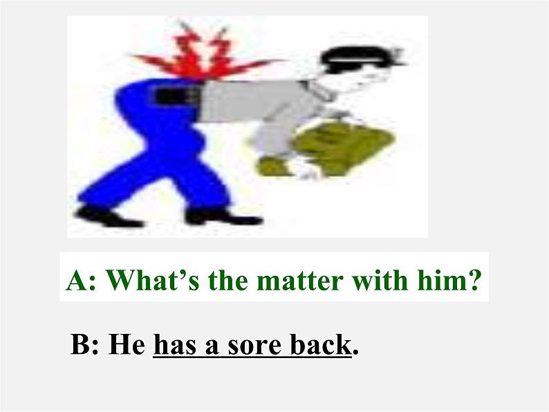 八年级英语下册 Unit 1 What's the matter?Section A period 1(1a-1c)课件07