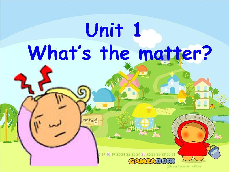 季八年级英语下册 Unit1 What's the matter课件102