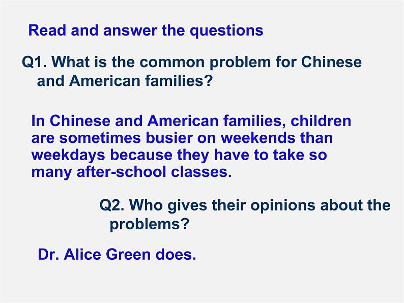 八年级英语下册 Unit 4《Why don’t you talk to your parents?》Section B 2a-2e课件第2页