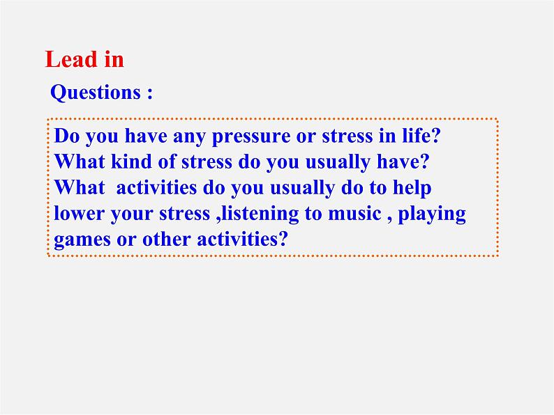 八年级英语下册 Unit 4 Why don’t you talk to your parents Section B教学课件02