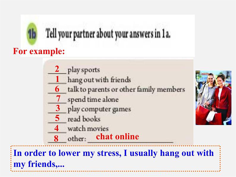 八年级英语下册 Unit 4 Why don’t you talk to your parents Section B教学课件04