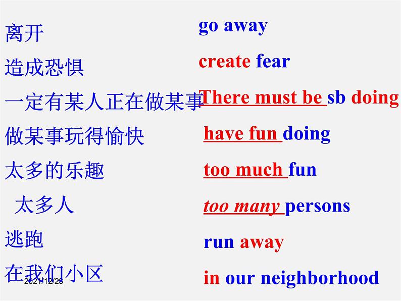 浙江省绍兴县杨汛桥镇中学九年级英语全册《Unit 8 It must belong to Carla》(Section A 6)课件第3页