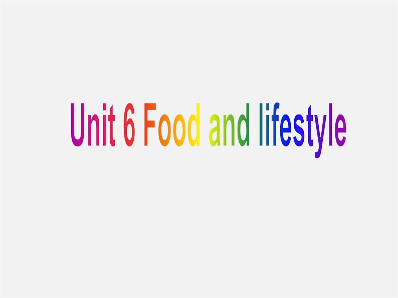 江苏省永丰初级中学七年级英语上册 Unit 6 Food and lifestyle Grammar课件第1页