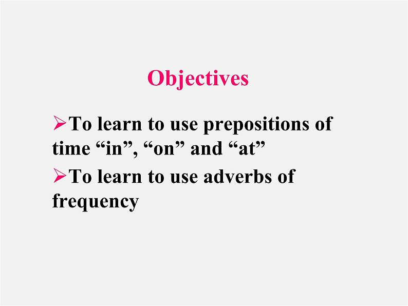 七年级英语上册 Unit 4 My day Grammar课件第2页