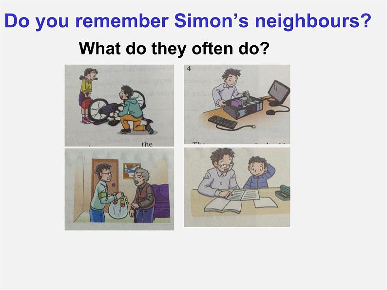 牛津译林初中英语七下Unit 2 Neighbours reading 2》课件第2页