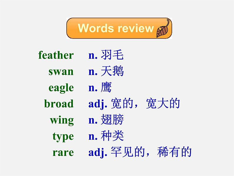 江苏省永丰初级中学八年级英语上册 Unit 6 Bird watching Welcome to the unit课件第3页