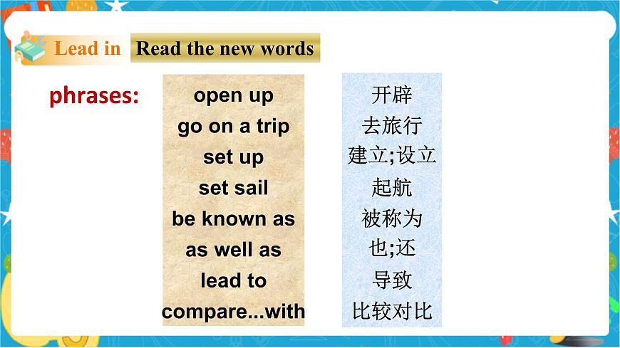 Unit 1 Great explorations Period 1 ReadingⅠ第5頁