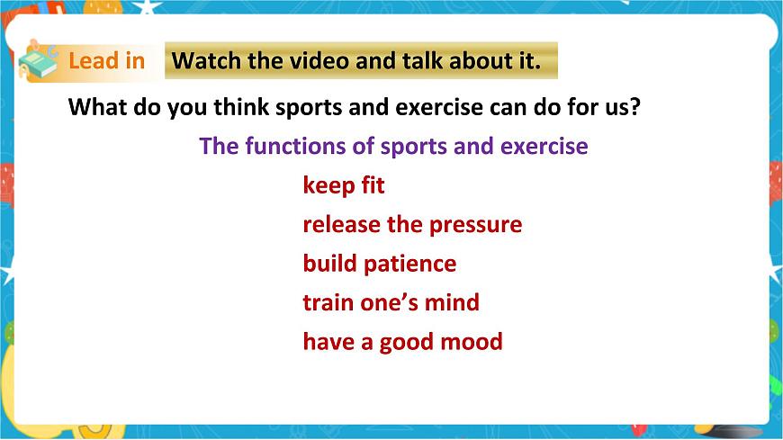 Unit 5 Sport Period 1 ReadingⅠ第3頁(yè)
