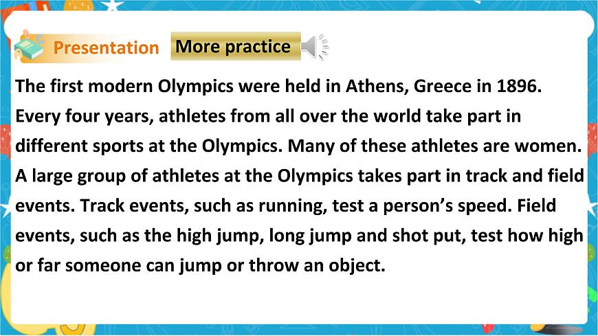 Unit 5 Sport Period 5 more practice & culture corner第5頁