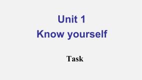 初中英语Unit 1 Past and PresentTask课前预习课件ppt