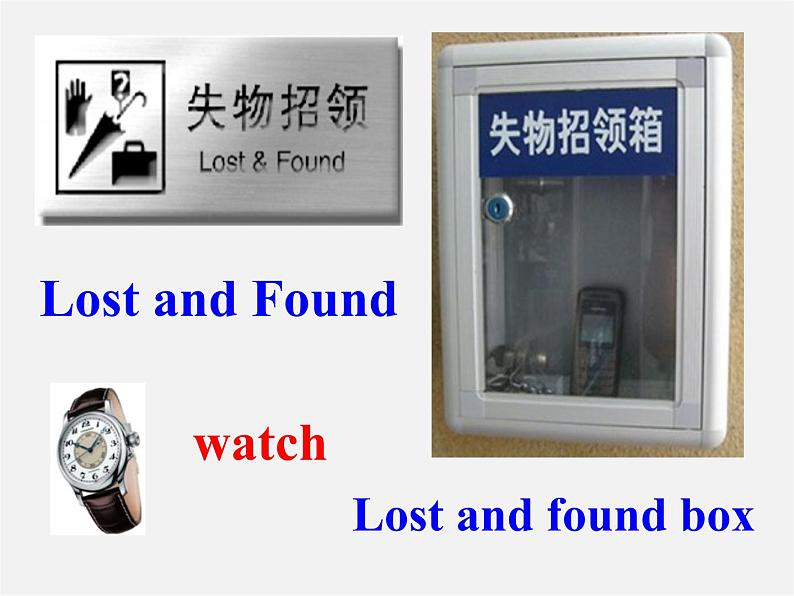 七年级英语下册 Module 1 Lost and found Unit 3 Language in use课件 (新版)外研版05