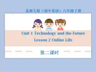 北师大英语八年级下册 Unit 1 Lesson 2第二课时教学课件（无音频素材）