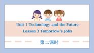 初中英语Lesson 3 Tomorrow's Jobs试讲课教学ppt课件