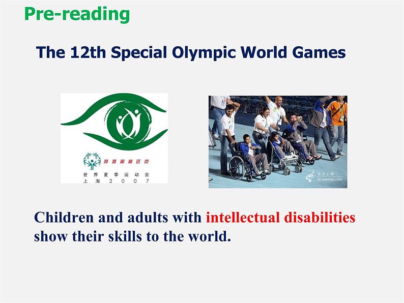 江苏省永丰县初级中学八年级英语下册 Unit 6 Sunshine for all Reading 1课件第5页