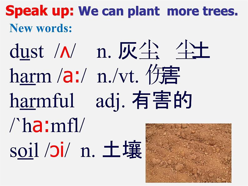 江苏省溧水县孔镇中学八年级英语下册 Unit 8 A green world Speak up & Study skills课件02