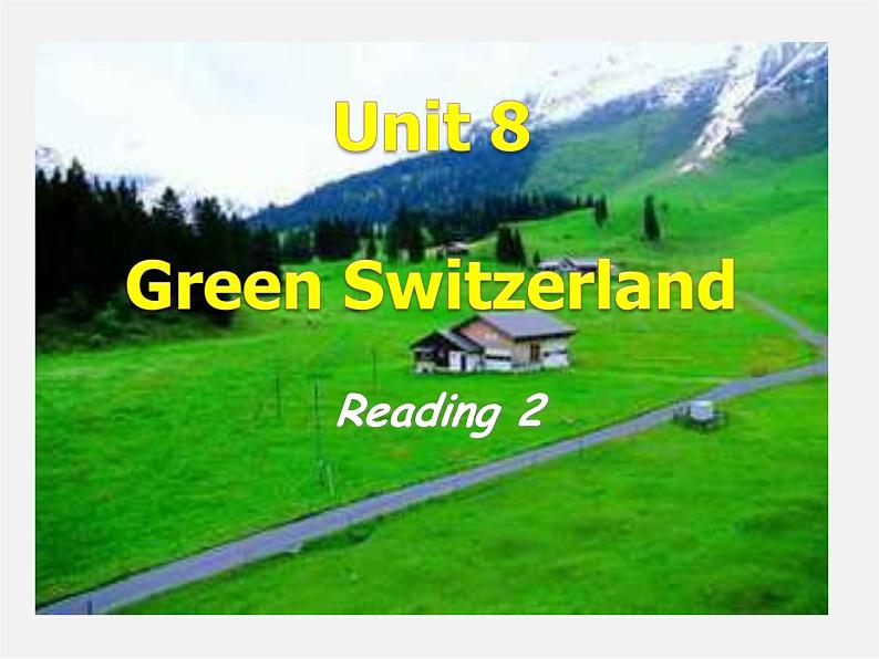 江苏省仪征市月塘中学八年级英语下册 Unit 8 A green World Reading 2课件第1页