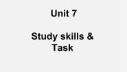 初中英语牛津译林版八年级下册Study skills教课课件ppt