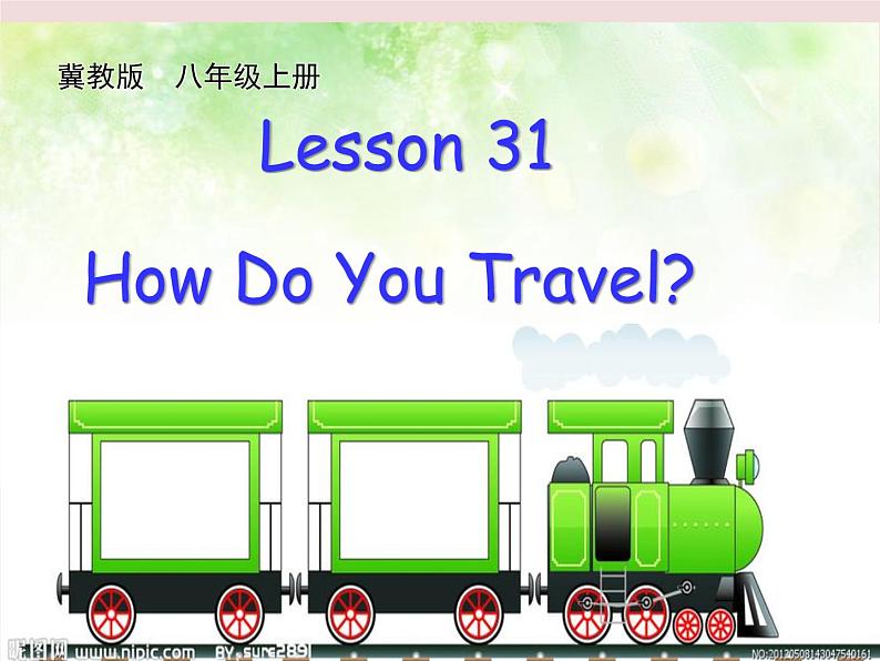冀教版英语八年级上册 第六单元lesson 31课件PPT第1页