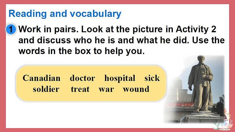 Module 3 Unit 2There were few doctors so he had to work very hard on his own课件初中英语外研版九年级上册(2021年)第6页