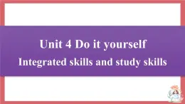 Unit 4 Do it yourself 第4课时 integrated skills & study skills 课件 初中英语牛津译林版八年级上册（2021年）