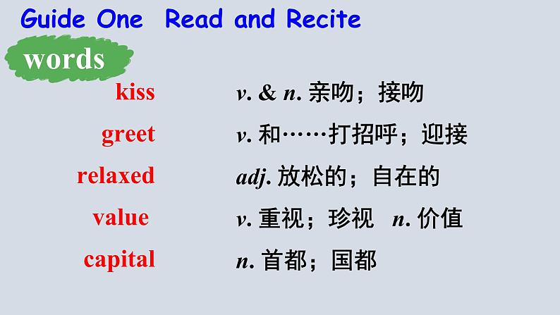 Revision of Unit 10 You 're supposed to shake hands.第4页