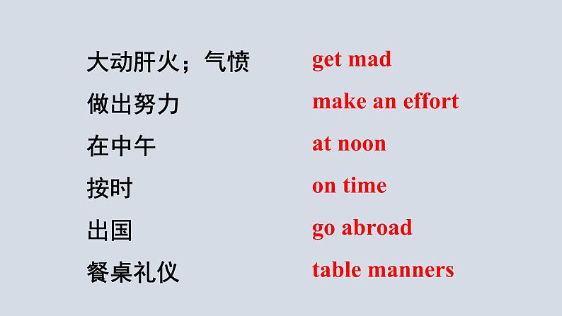Revision of Unit 10 You 're supposed to shake hands.第8页