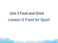 初中英语北师大版七年级下册Lesson 9 Food for Sport优秀课件ppt