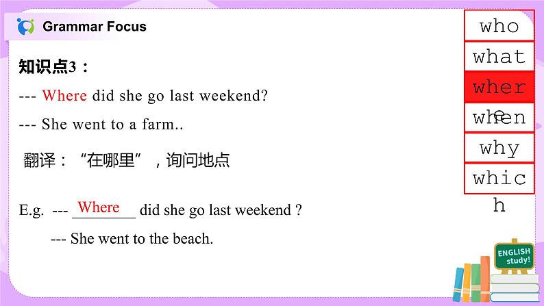 Unit 12 What did you do last weekend (第2课时)课件(送教案练习)08