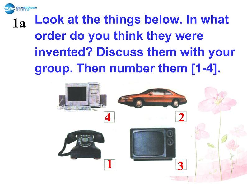 湖北省罗田县李婆墩中学九年级英语全册 Unit 6 When was it invented Section A 1a-1c课件第7页