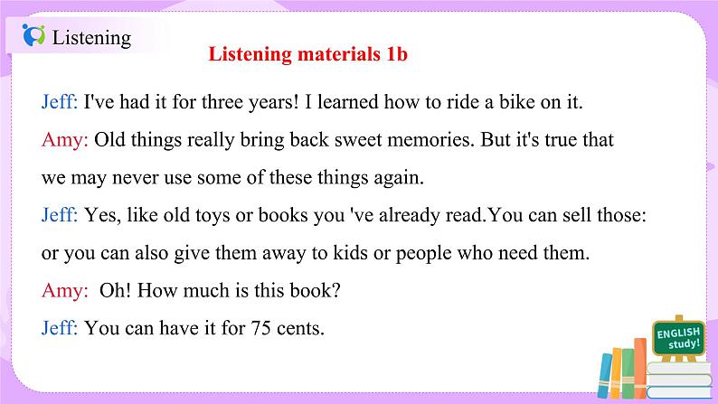Unit 10 I’ve had this bike for three years (第1课时)课件(送教案练习)08