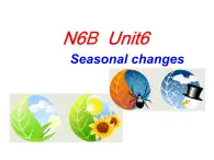 六年级下册英语课件-Unit 6 Seasonal changes｜牛津上海版(共34张PPT)