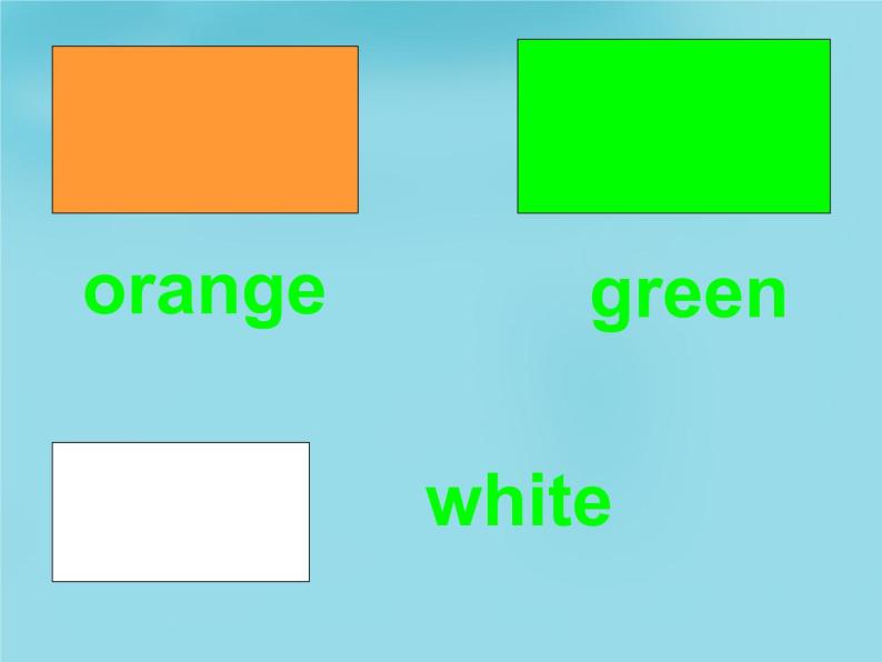 Starters Unit 3 What color is it课件204