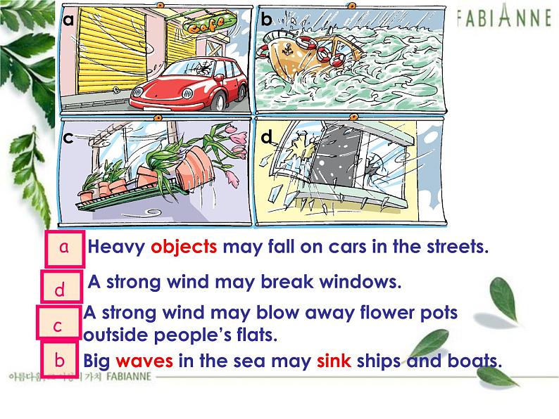 六年级下册英语课件-Unit 8Windy weather (共29张PPT)第6页