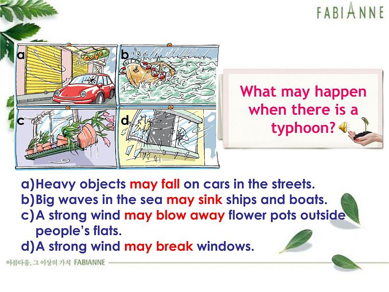 六年级下册英语课件-Unit 8Windy weather (共29张PPT)第7页