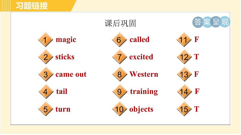 人教版八年级下册英语 Unit6 Period 2 Section A (3a - 3c) 习题课件03