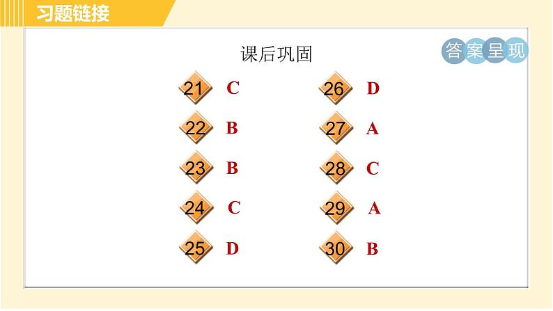 人教版八年级下册英语 Unit1 Period 5 Section B (2a - 2e) 习题课件05