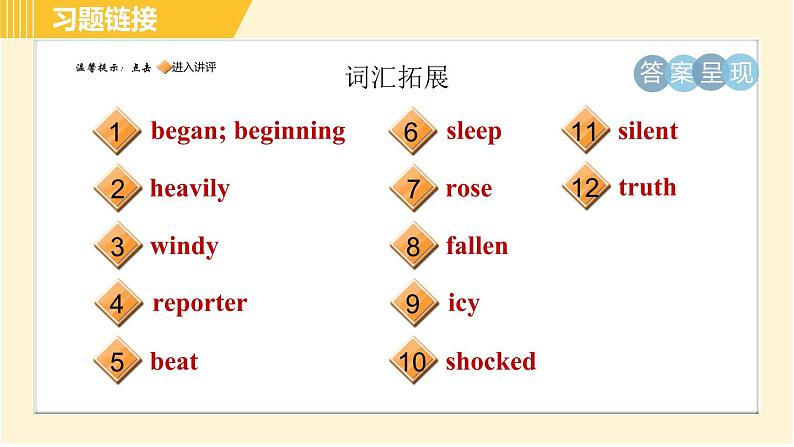 人教版八年级下册英语 Unit5 Period 6 Section B (3a - Self Check) 习题课件02