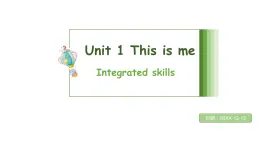 4 integrated skills课件PPT