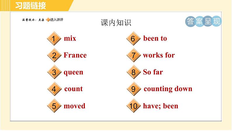 外研版八年级下册英语 Module2 习题课件02