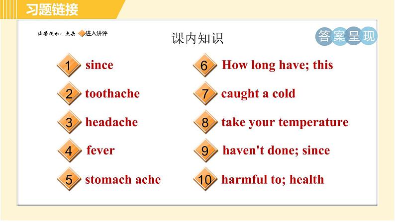 外研版八年级下册英语 Module4 Unit 1 I haven 't done much exercise since I got my computer. 习题课件第2页