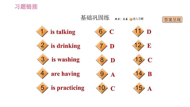 人教版七年级下册英语 Unit6 课时2 Section A (Grammar Focus-3c) 习题课件第2页