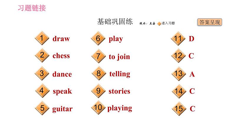 人教版七年级下册英语 Unit1 课时1 Section A (1a-2d) 习题课件第2页