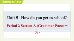 鲁教版六年级下册英语 Unit 5 Period 2 Section A (Grammar Focus－3c) 习题课件